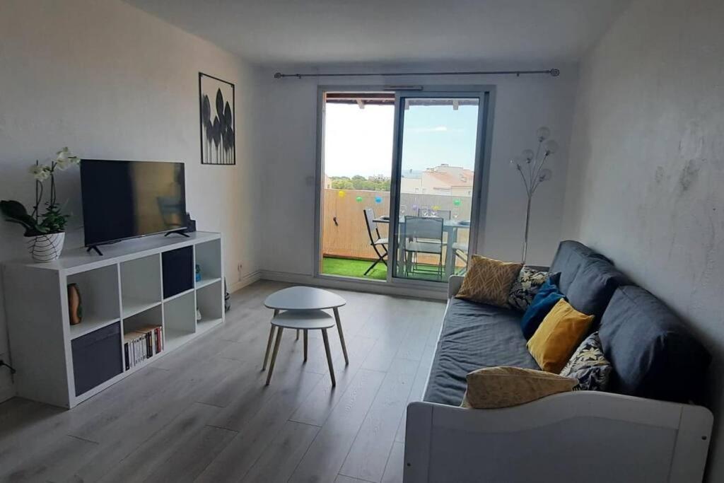 Superbe Appartement Avec Balcon Vue Mer ! Каркеран Екстериор снимка